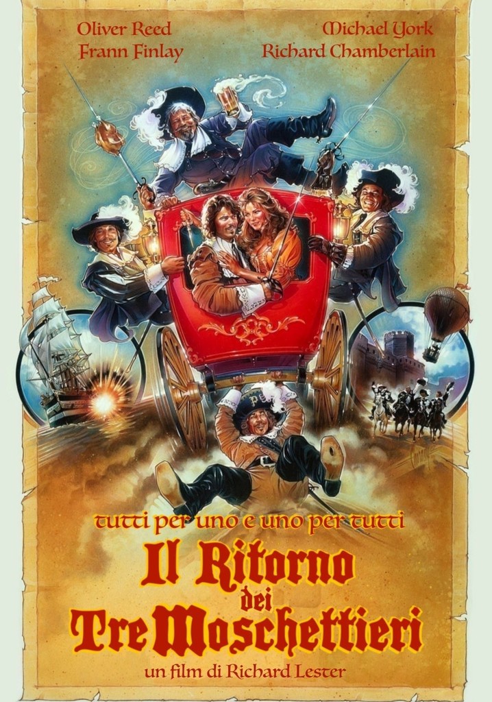 Il ritorno dei tre moschettieri streaming online